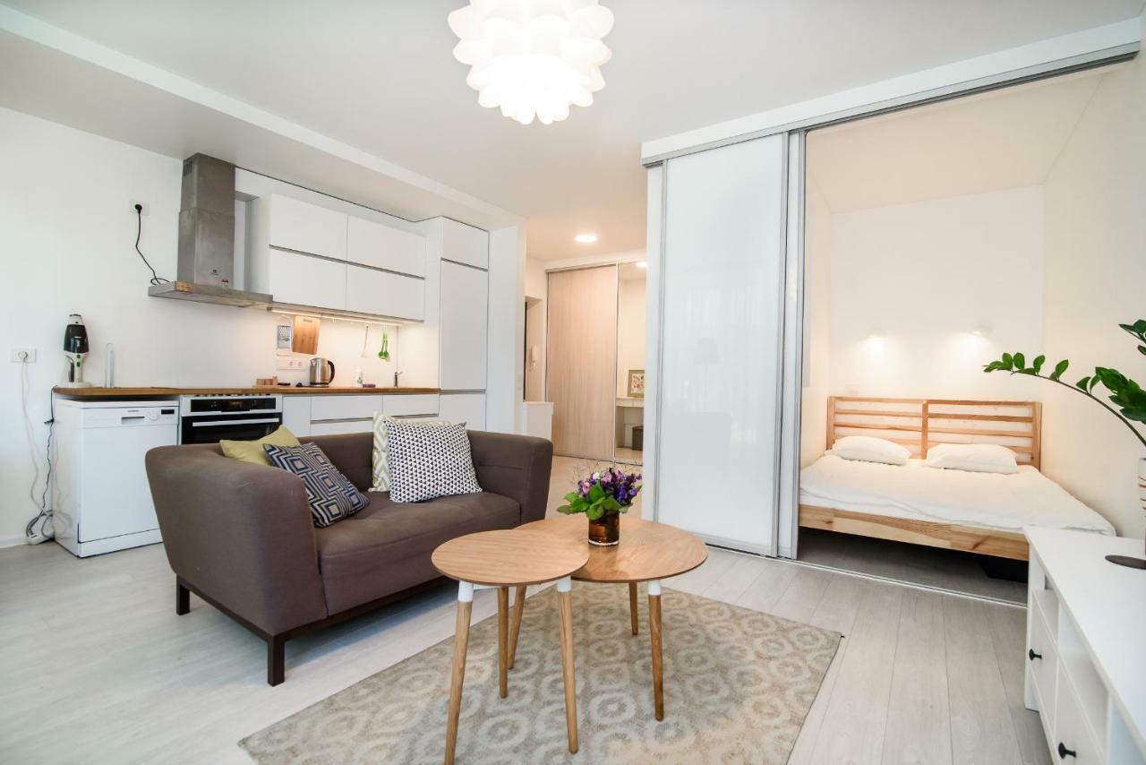 #Stayhere - Comfy & Stylish Studio With Green Patio Close To Old Town VNO Dış mekan fotoğraf