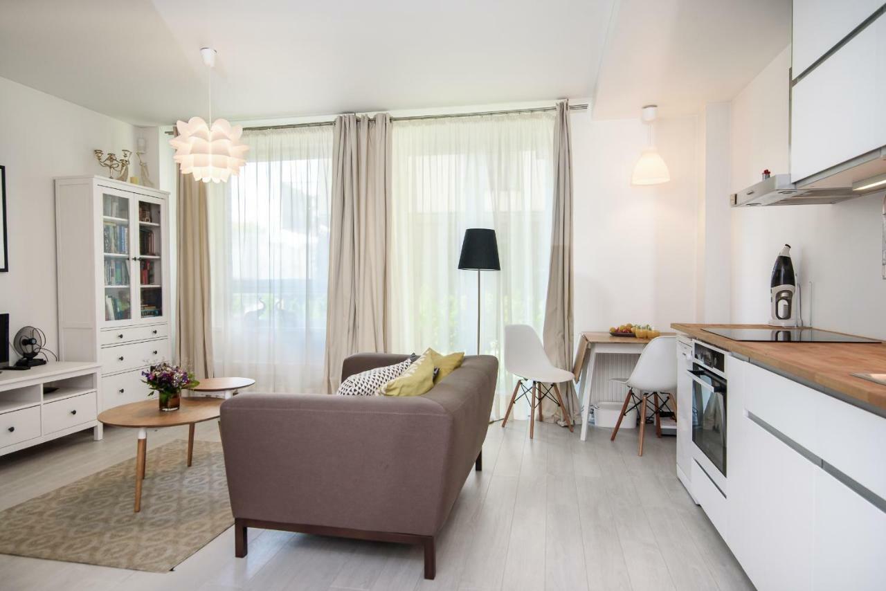 #Stayhere - Comfy & Stylish Studio With Green Patio Close To Old Town VNO Dış mekan fotoğraf