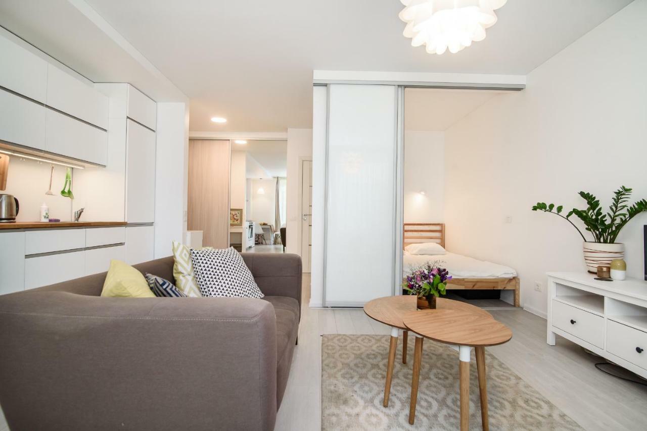 #Stayhere - Comfy & Stylish Studio With Green Patio Close To Old Town VNO Dış mekan fotoğraf