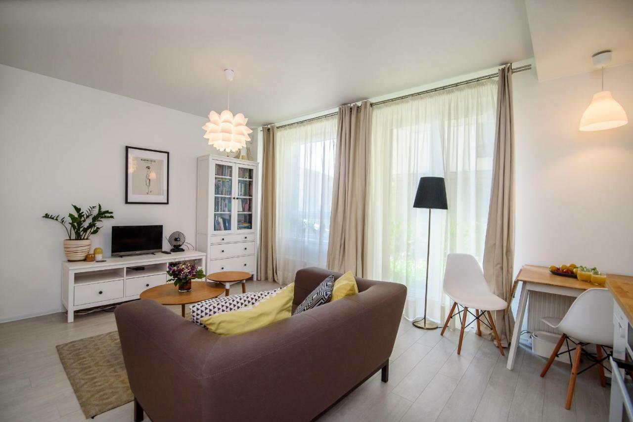 #Stayhere - Comfy & Stylish Studio With Green Patio Close To Old Town VNO Dış mekan fotoğraf