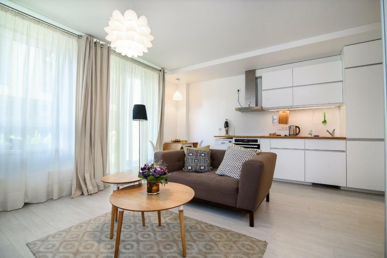 #Stayhere - Comfy & Stylish Studio With Green Patio Close To Old Town VNO Dış mekan fotoğraf